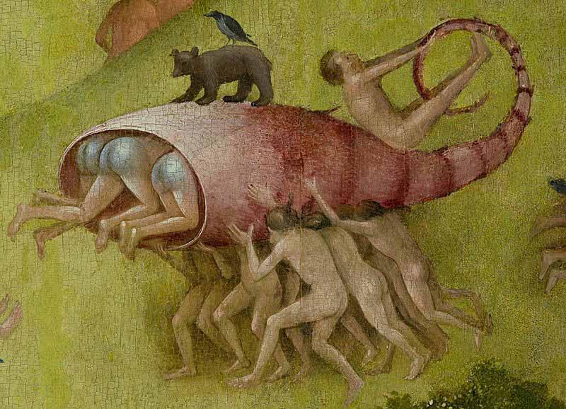 Hieronymus Bosch The Garden of Earthly Delights, central panel Germany oil painting art